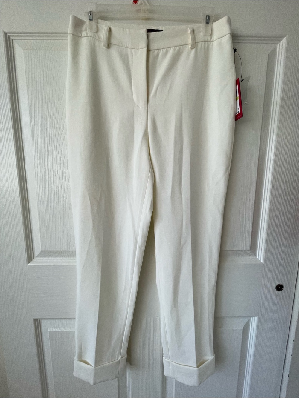 Women’s Cream Dress Pants - Classic Tailored Fit